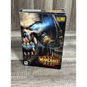 Warcraft III 3: Reign of Chaos UNDEAD Variant Cover Blizzard PC Sealed Box HTF